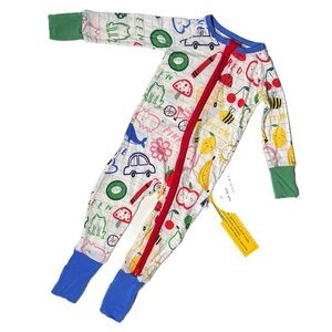 Little Sleepies “Coloring Crew” Zippy 6-12